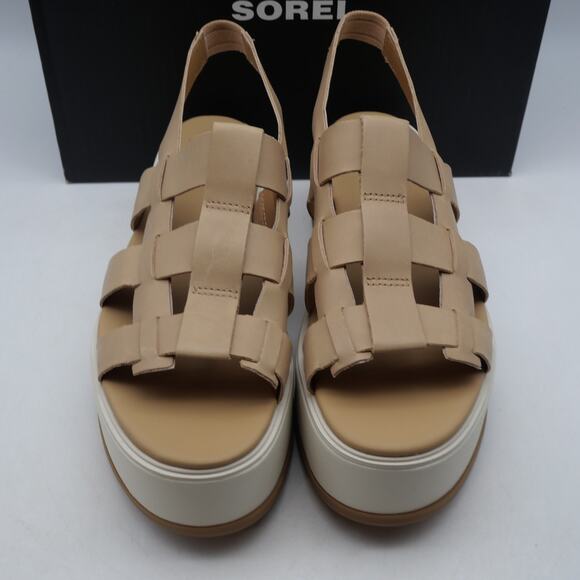 NEW Sorel Women's Size  9.5 Dayspring Slingback Sandals Honest Beige Tan - Picture 8 of 14
